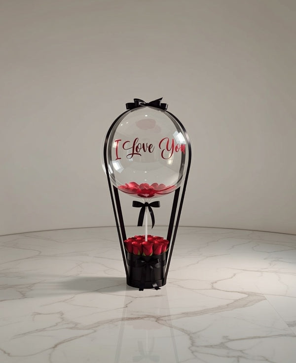 Rose Ballon Bouquet