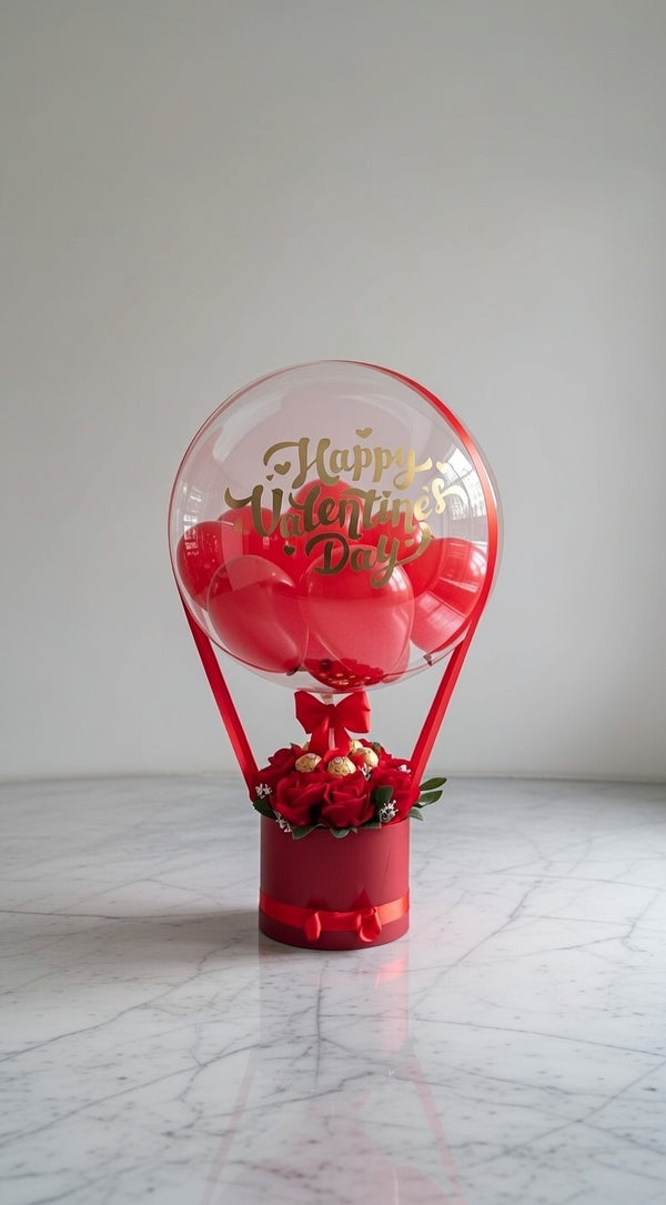 Rose Ballon Bouquet 2